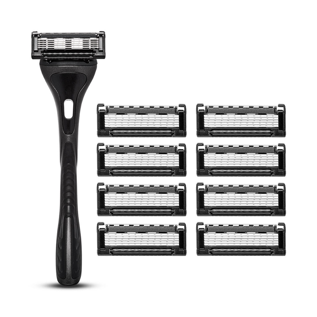 AZR™ 5 Razor & 8 RollaBlade™ Cartridges – King of Shaves